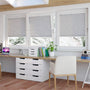 ColorizedZoom PerfectFIT DuoLight Graphite Thermal Blind 2525
