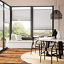 Colorized PerfectFIT DuoLight Strie Soft Grey Thermal Blind 2545