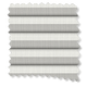 ColorizedSwatch PerfectFIT DuoLight Strie Soft Grey Thermal Blind sample image 2545