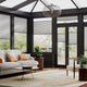 ColorizedZoom PerfectFIT DuoShade Strie Soft Grey Thermal Blind 2550
