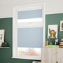 ColorizedZoom PerfectFIT Florence Blackout Pastel Blue Roller Blind 2562