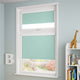 ColorizedZoom PerfectFIT Florence Blackout Aquamarine Roller Blind 2555
