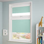 ColorizedZoom PerfectFIT Florence Blackout Aquamarine Roller Blind 2555