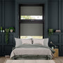 Colorized PerfectFIT Florence Blackout Smoky Grey Roller Blind 2566