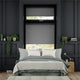 Colorized PerfectFIT Canali Blackout Steeple Grey Roller Blind 2575