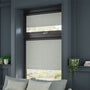 ColorizedZoom PerfectFIT Chromium Thermal Blackout Fossil Grey Roller Blind 2579