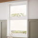 ColorizedZoom PerfectFIT Palermo Warm White Roller Blind 2584