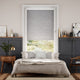 Colorized PerfectFIT Turin Blackout Brushed Silver Roller Blind 2585