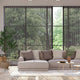 Colorized Aria Pewter Privacy Sheer 2659