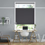 Colorized DuoShade Top Down/Bottom Up Anthracite Thermal Blind 2721