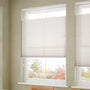 ColorizedZoom DuoLight Top Down/Bottom Up Crackle Alabaster Thermal Blind 2756