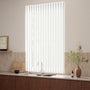 ColorizedZoom Ava China White Vertical Blind 2837