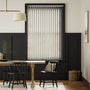 Colorized Grazia Stone Grey Vertical Blind 2841