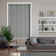 Colorized Laurent Steeple Grey Vertical Blind 2846