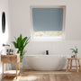 Colorized Expressions Denim Blue Blackout Blind for DAKSTRA®/RoofLITE® Windows 2914