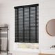 ColorizedZoom Metropolitan Midnight & Onyx Wooden Blind - 50mm Slat 3109