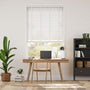 Colorized Metropolitan Snow & Parchment Wooden Blind - 50mm Slat 3111