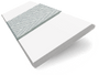 ColorizedSwatch Metropolitan Snow & Stone Wooden Blind - 50mm Slat sample image 3112