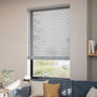 ColorizedZoom Urban Grey Faux Wood Blind - 50mm Slat 3161