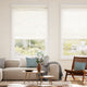 Colorized Eggshell Faux Wood Blind - 50mm Slat 3154
