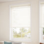 ColorizedZoom Eggshell Faux Wood Blind - 50mm Slat 3154