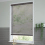 ColorizedZoom Steeple Grey Faux Wood Blind - 50mm Slat 3172