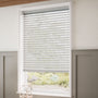 ColorizedZoom Ash Grey Grain Faux Wood Blind - 50mm Slat 3165