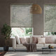 Colorized Pebble Grey Faux Wood Blind - 50mm Slat 3171
