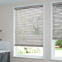 ColorizedZoom Harbour Grey Faux Wood Blind - 50mm Slat 3170