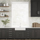 Colorized Pristine White Faux Wood Blind - 50mm Slat 3159