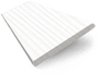 ColorizedSwatch Ice White Faux Wood Blind - 50mm Slat sample image 3156