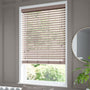 ColorizedZoom Cosmopolitan Nova Grey Wooden Blind - 50mm Slat 3190