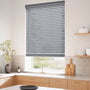 ColorizedZoom Husky Grey Wooden Blind - 50mm Slat 3247