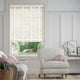 Colorized Vintage White & Soft Cotton Wooden Blind - 50mm Slat 3271