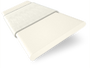 ColorizedSwatch Vintage White & Soft Cotton Wooden Blind - 50mm Slat sample image 3271
