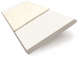 ColorizedSwatch Eggshell & Ivory Faux Wood Blind - 50mm Slat sample image 3279
