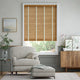 Colorized Macadamia Oak & Alabaster Wooden Blind - 50mm Slat 3293