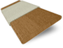 ColorizedSwatch Macadamia Oak & Alabaster Wooden Blind - 50mm Slat sample image 3293