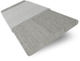 ColorizedSwatch Ash Grey Grain & Smoke Faux Wood Blind - 50mm Slat sample image 3297