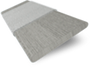 ColorizedSwatch Ash Grey Grain & Smoke Faux Wood Blind - 50mm Slat sample image 3297