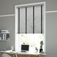 ColorizedZoom Harbour Grey & Jet Faux Wood Blind - 50mm Slat 3305