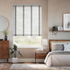 Colorized Turtle Dove Grey & Anthracite Faux Wood Blind - 50mm Slat 3312
