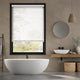 Colorized Cumulus White Wooden Blind - 50mm Slat 3318