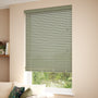 ColorizedZoom Sage Wooden Blind - 50mm Slat 3332