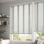 ColorizedZoom Moonlight Grey & Ash Wooden Blind - 50mm Slat 3338