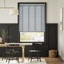 Colorized Shale Grey & Flint Wooden Blind - 50mm Slat 3343