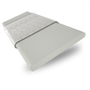 ColorizedSwatch Sea Glass & Warm Grey Wooden Blind- 50mm Slat sample image 3351