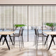 Colorized Contract Atlanta Flint Grain & Igloo Faux Wood Blind - 50mm Slat 3362