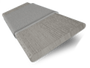 ColorizedSwatch Contract Atlanta Warm Grey & Tin Faux Wood Blind - 50mm Slat sample image 3365