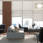 Colorized Contract Atlanta Flint Grain Faux Wood Blind - 50mm Slat 3368